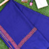 electric blue shawl Blue Scarf Svelte Border pashmina