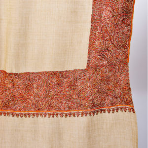 embroidered shawls pakistan Border Embroidery Scarves